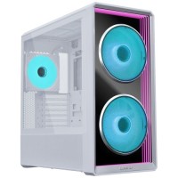 Caixa ATX Lian Li Lancool 217 Infinity Branca Vidro Tempera