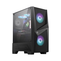 MSI GEH Midi MAG Forge 100R   (B/Tempered Glas/RGB Fan)