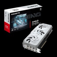 GIGABYTE Radeon RX 9070 XT GAMING OC ICE 16G Tarjeta Gráfica - 16GB GDDR6, 256bit, PCI-E 5.0, 3060 MHz Frecuencia del núcleo, 2 x DisplayPort, 2 x HDMI, GV-R907XGAMINGOCICE-16GD - 1408675