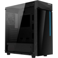 Gigabyte C200 Glass, black, ATX