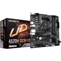 Placa Mãe | Gigabyte | A520M DS3H V2 | AMD AM4 | 4x DDR4 | 128GB