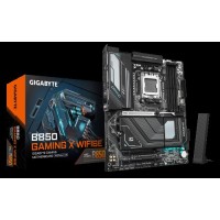 GIGABYTE B850 GAMING X WIFI6E Placa Base - Procesadores AMD Ryzen Serie 9000, VRM digital de 12+2+2 fases, hasta 8200MHz DDR5 (OC), 1xPCIe 5.0 + 2xPCIe 4.0 M.2, LAN 2.5G, WIFI 6E, USB 3.2 Gen 2x2 - 1392945