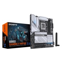 GIGABYTE B860 GAMING X WIFI6E Placa base - CPUs Intel Core Ultra, VRM de 12+1+2+1 fases, hasta 9066MHz DDR5, 1xPCIe 5.0 + 2xPCIe 4.0 M.2, LAN 2,5 GbE, WIFI 6E, USB4 - 1392954
