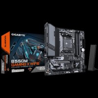 GIGABYTE B550M GAMING X WIFI6 Placa base - Procesadores AMD Ryzen 5000, VRM de 5+3 fases, hasta 3200 MHz DDR4, 1x M.2 PCIe 4.0 + 1x M.2 PCIe 3.0, Wi-Fi 6, LAN 1 GbE, USB 3.2 Gen 1 - 1398166