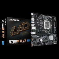 GIGABYTE Mainboard B760M H V2 - Micro ATX - Socket LGA1700 - Intel B760 Express