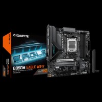GIGABYTE B850M EAGLE WIFI7 Placa Base – CPUs AMD Ryzen Serie 9000, VRM digital de 8+2+2 fases, hasta 8200 MHz DDR5 (O.C.), 1× M.2 PCIe 5.0 + 1× M.2 PCIe 4.0, Wi-Fi 7, LAN 2.5 GbE, USB 3.2 Gen 2 - 1409233 GIGABYTE B850M EAGLE WIFI7 Placa Base – CPUs AMD Ryzen Serie 9000, VRM digital de 8+2+2 fases, hasta 8200 MHz DDR5 (O.C.), 1× M.2 PCIe 5.0 + 1× M.2 PCIe 4.0, Wi-Fi 7, LAN 2.5 GbE, USB 3.2 Gen 2 - 1409233