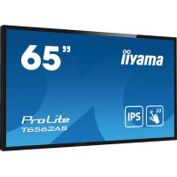 iiyama ProLite T6562AS-B1 - 65" Classe Diagonal (64.5" visível) ecrã LCD com luz de fundo LED - sinalização digital interativa - com leitor de multimédia e ecrã tátil incorporados (multi toque) - Andr