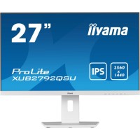 68.5cm/27'' (2560x1440) Iiyama XUB2792QSU-W5 27W LCD Business WQHD 5ms HDMI DP 2x USB IPS Speaker QHD White