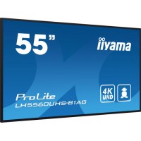 Monitor | Iiyama | 55" 4K UHD | 500cd/m² | Landscape e Portrait