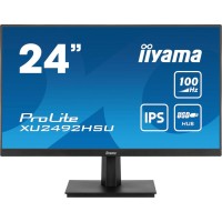 60,5cm/23,8" (1920×1080) iiyama ProLite XU2492HSU-B6 16:9 IPS 0,4 ms (MPRT) 100Hz HDMI DisplayPort USB Hub Speakers VESA Black