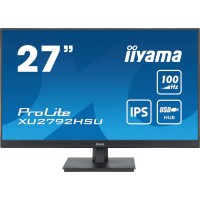 68,6cm/27" (1920x1080) Iiyama ProLite XU2792HSU-B6 16:9 FHD IPS 100Hz 0,4ms HDMI DP USB VESA Speaker Black