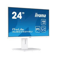 61cm/24" (1920x1080) iiyama ProLite XUB2492HSU-W6 16:9 FHD IPS 100Hz 0,4ms HDMI DP Pivot Speaker White
