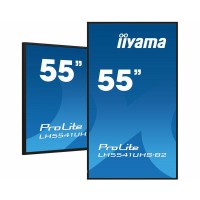 iiyama LH5541UHS-B2 pantalla de señalización 139,7 cm (55") LCD 500 cd / m² 4K Ultra HD Procesador incorporado Android 8.0 18/7 - 1376648