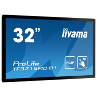 iiyama ProLite TF3215MC-B2 - Monitor LCD - 31.5" - moldura aberta - ecrã de toque - 1920 x 1080 Full HD (1080p) - VA - 500 cd/m² - 3000:1 - 8 ms - HDMI, VGA, DisplayPort - preto