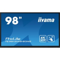 iiyama ProLite TE9812MIS-B3AG - 98" Classe Diagonal (97.5" visível) ecrã LCD com luz de fundo LED - sinalização digital interativa - com tela sensível ao toque (multi toque) / capacidade opcional de P
