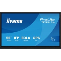 iiyama ProLite TE6513A-B1AG - 65" Classe Diagonal (64.5" visível) ecrã LCD com luz de fundo LED - sinalização digital interativa - com tela sensível ao toque (multi toque) / capacidade opcional d