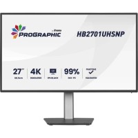 Iiyama ProGraphic HB2701UHSNP-B1 - Monitor LED - 27" - 3840 x 2160 4K @ 60 Hz - IPS Black 2.0 - 450 cd/m² - 3000:1 - 4 ms - HDMI, DisplayPort, USB-C - altifalantes - preto, mate