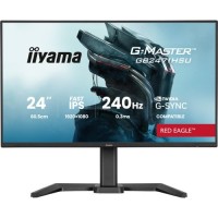 MONITOR IIYAMA 24 PULGADAS RESOLUCION FULL HD (1920X1080), PANEL FAST IPS, 0,8 MS (MPRT), 240 HZ, BRILLO 250, CONTRASTE 1100:1, HDMI, DISPLAYPORT, USB HUB, ALTAVOCES, FLICKER-FREE, LOW BLUE LIGHT, FREE SYNC PREMIUM - 1403580