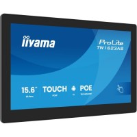 IIYAMA 15,6" PANEL-PC ANDROID 13+GMS, SOC QUAD-CORE RK3568 4GB, 32GB, 10-POINTS TOUCH, 1920X1080, IPS , SPEAKERS, MIC , POE, WIFI, BT5.2, MICRO-SD SLOT, HDMI-OUT, 3X USB, 385CD/M2, CABLE COVER, IISIGNAGE2 SUPPORTED (TW1623AS-B3P) - 1403029 IIYAMA 15,6" PANEL-PC ANDROID 13+GMS, SOC QUAD-CORE RK3568 4GB, 32GB, 10-POINTS TOUCH, 1920X1080, IPS , SPEAKERS, MIC , POE, WIFI, BT5.2, MICRO-SD SLOT, HDMI-OUT, 3X USB, 385CD/M2, CABLE COVER, IISIGNAGE2 SUPPORTED (TW1623AS-B3P) - 1403029