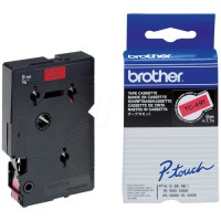 Brother - Preto em vermelho - Rolo (0,9 cm) fita laminada - para P-Touch PT-2000, PT-3000, PT-500, PT-5000, PT-8