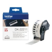 BROTHER P-Touch DK-22211 white continue length film 29mm x 15.24m