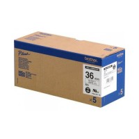BROTHER HGE261V5 tape cassette 36mmx8m 5 pack