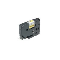 BROTHER Cinta laminada amarillo/negro 12mm