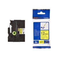 BROTHER P-Touch TZE-FX631 black on yellow 12mm