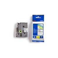 BROTHER P-Touch TZE-N241 schwarz auf weiss 18mm
