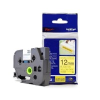 BROTHER P-Touch TZE-S631 black on yellow 12mm extra gluey