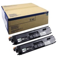 2 unidades de Toner PretoDuração estimada:  2 un. X 6.000 Pág. (total 12.000 Pág.)