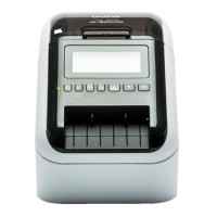 Brother QL-820NWBc - Impressora de etiquetas - duas cores