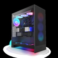 NZXT H7 Flow RGB Midi Tower Negro - 1382132