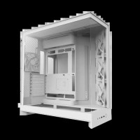 CAJA NZXT H9 FLOW (2025) DUAL-CHAMBER MID-TOWER CASE - ALL WHITE - 1397982