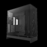 CAJA NZXT H9 FLOW (2025) DUAL-CHAMBER MID-TOWER CASE - ALL BLACK - 1397983