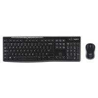 Logitech MK270 Wireless Combo - Conjunto de teclado e rato - sem fios - 2.4 GHz - Reino Unido