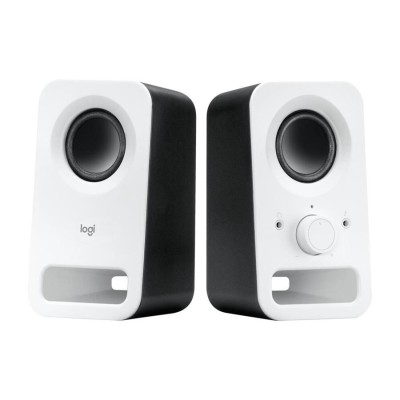 Altavoces Logitech Z150/ 6W/ 2.0/ Blanco