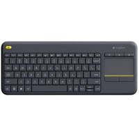 Logitech K400 Plus Wireless Touch Black QWERTZ DE
