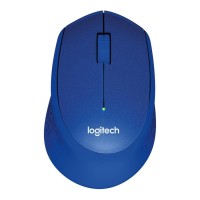 Ratón Inalámbrico Logitech M330 Silent Plus/ Hasta 1000 DPI/ Azul