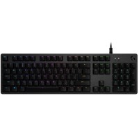 Teclado mecânico Logitech G512 Carbon Switches GX Brown Tactile Iluminação RGB Layout PT