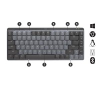 MX MECH. MINI WRLS ILLUM. KEYB (920-010782)