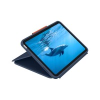 Logitech Rugged Combo 4 for iPad 10th gen - CLASSIC BLUE - (DE) - EMEA-914 - KB EDU BULK