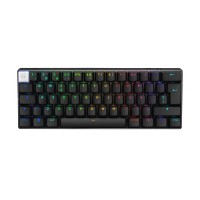 Logitech G PRO X 60 - Teclado - gaming - 60% - TKL - luz traseira - sem fios - 2.4 GHz, Bluetooth - QWERTY - Espanhol - interruptor: Tactile - preto