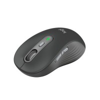 Logitech Signature M750 - Rato - óptico - 6 botões - sem fios - 2.4 GHz, Bluetooth - recetor USB Logitech Logi Bolt - grafite