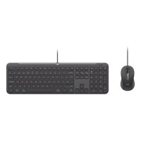 Logitech USB-C Keyboard+Mouse MK620 Combo f. Business black retail