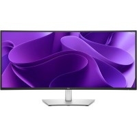 Dell Pro Plus P3425WE - Monitor LED - curvo - 34" (34.1" visível) - 3440 x 1440 UWQHD @ 100 Hz - IPS - 350 cd/m² - 1500:1 - 5 ms - HDMI, DisplayPort, USB-C - BTO - com 3 anos de Apoio Básico de Hardware com Troca Avançada após diagnóstico remoto