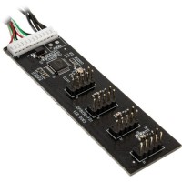 Kolink USB 2.0 Hub-Karte, inkl. 60cm USB- & Molex-Kabel