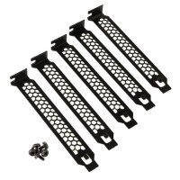 Kolink PCI Slotblenden - 5 Stück, schwarz