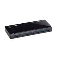 Hub USB 3.0 | TP-LINK | TL-UH700 | 7 Portas | 2 Carregadores | 12V/4A