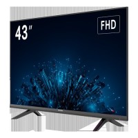 Monitor 43" - Resolução FHD - Taxa de atualização 60 Hz - Contraste 4000:1 - Tempo de resposta 6,5 ms - Altifalantes 2x10 W
